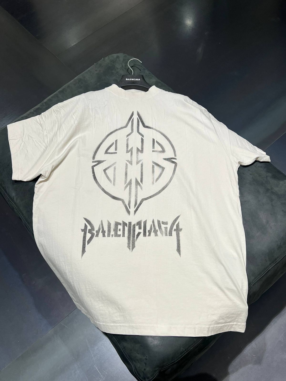 Metal Logo Oversized T-Shirt