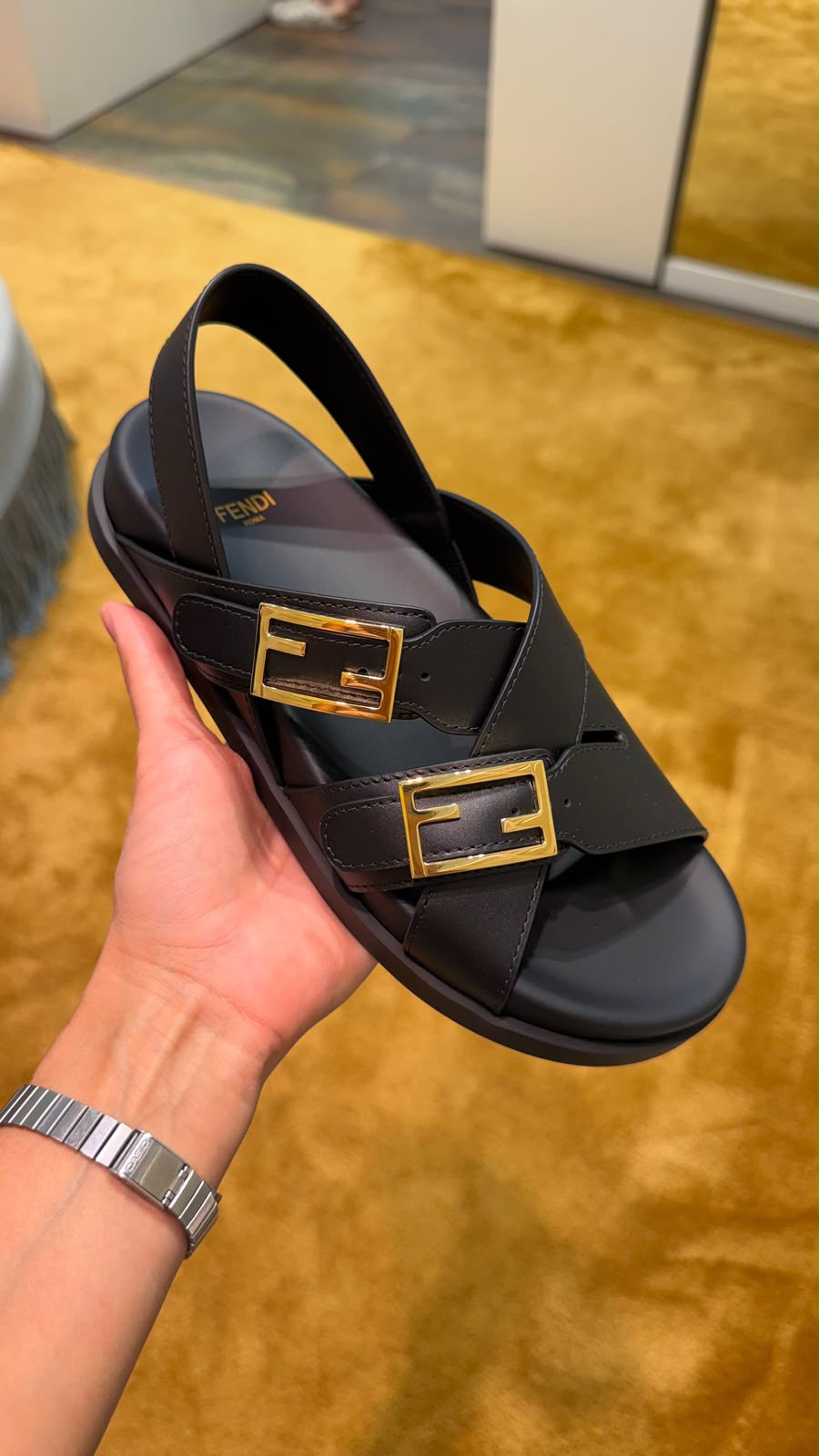 O'Lock Buckle Sandals