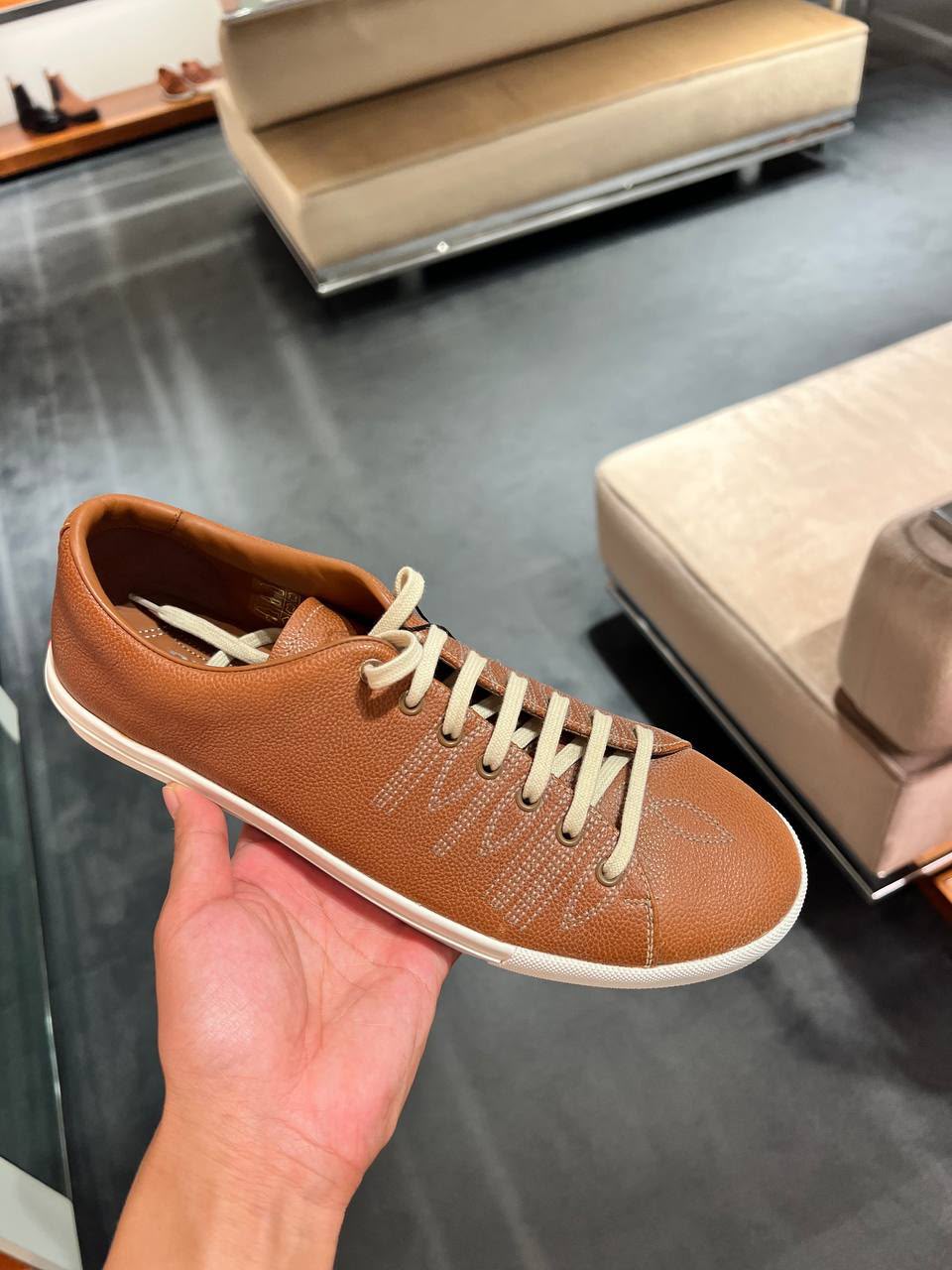 Leather Sneakers