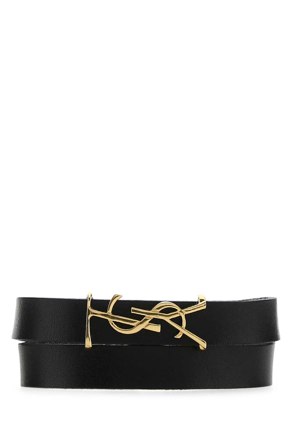 SAINT LAURENT BRACCIALE For Men Exterior: 100% Calf Finishing color: Gold