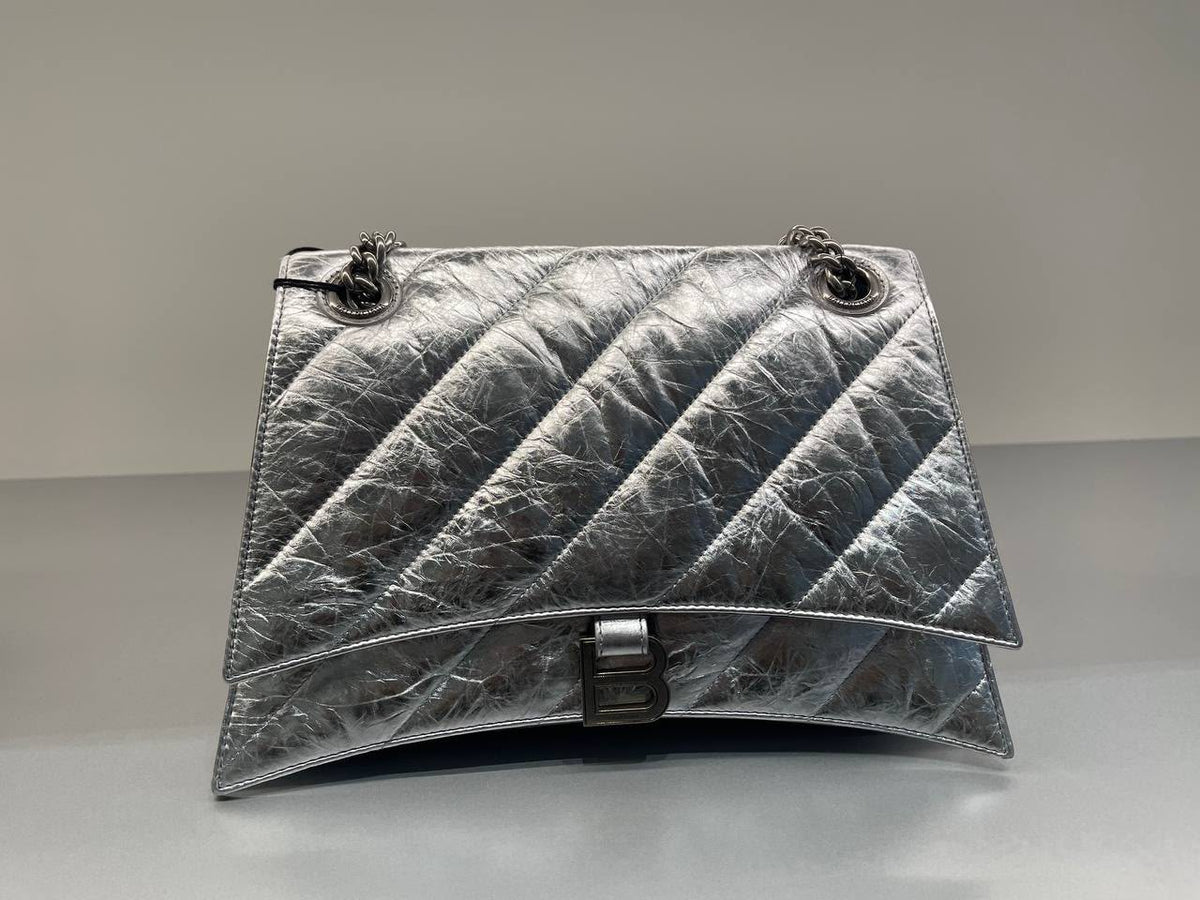 Hourglass Small Quilted Chain Bag