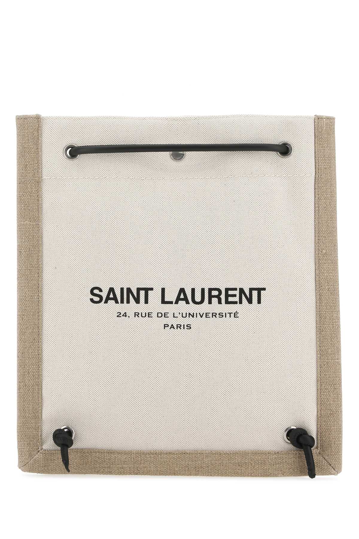 SAINT LAURENT BORSA For Men Exterior: 100% Fabric Finishing: Silver metal