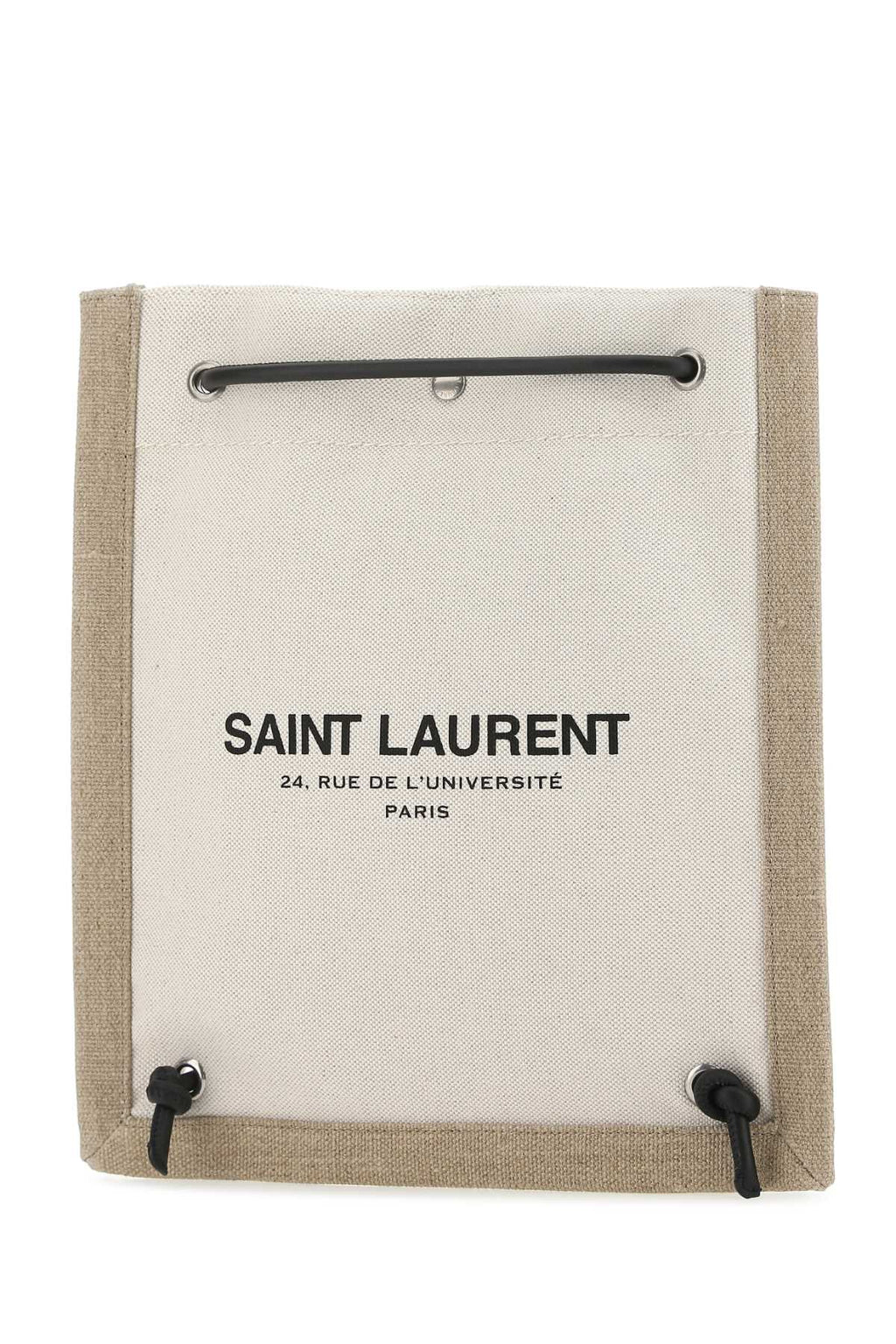 SAINT LAURENT BORSA For Men Exterior: 100% Fabric Finishing: Silver metal