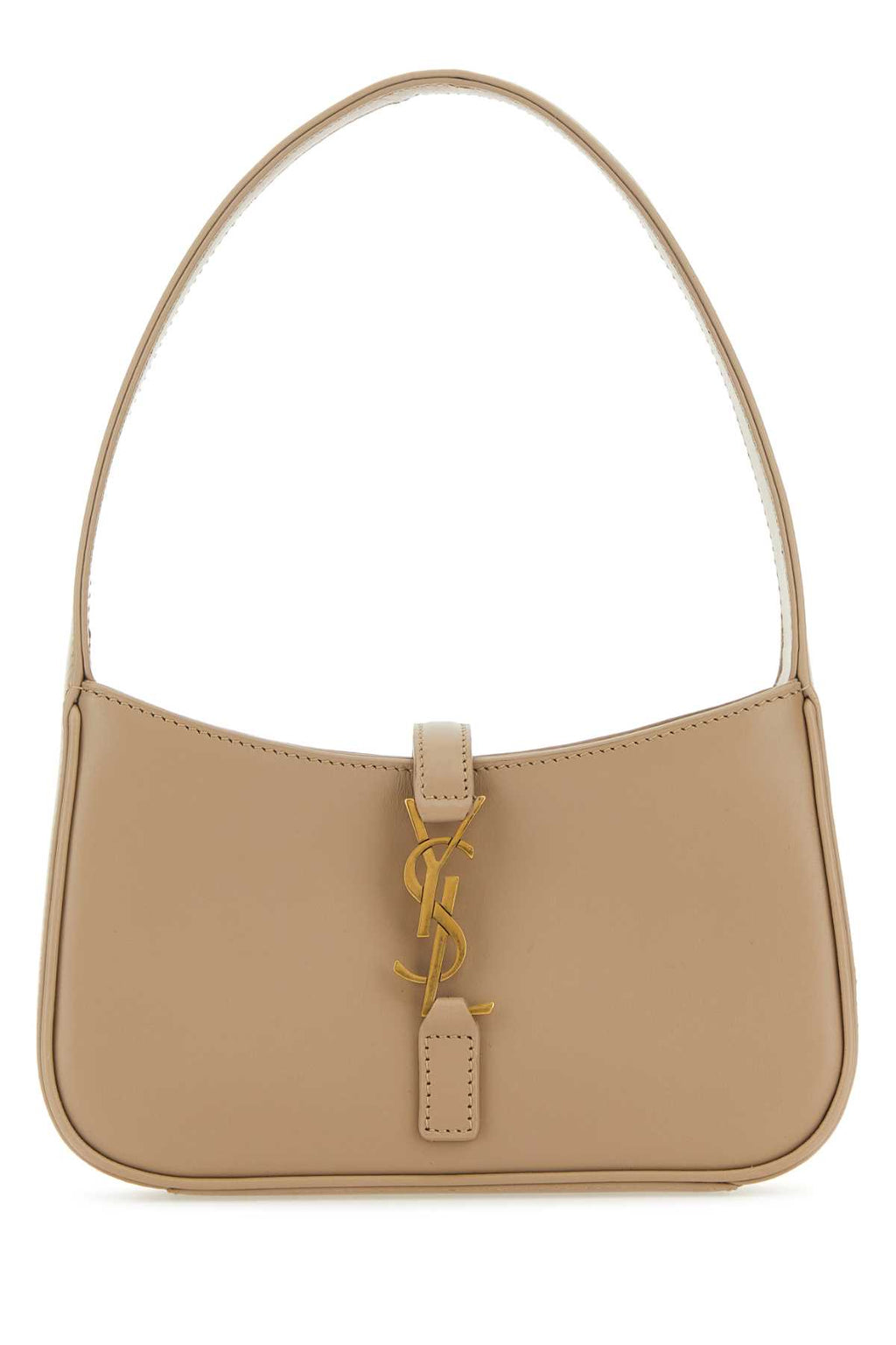 SAINT LAURENT CLUTCH For Women Exterior: 100% Calf Finishing: Antiqued golden metal