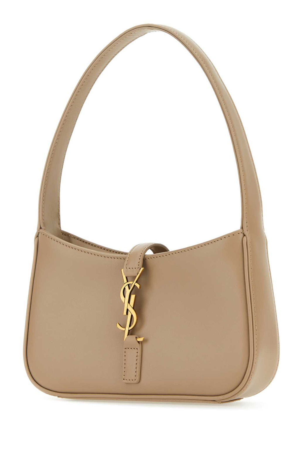 SAINT LAURENT CLUTCH For Women Exterior: 100% Calf Finishing: Antiqued golden metal