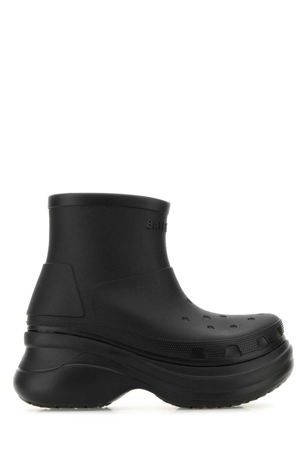 BALENCIAGA CROCS BOOTIE For Men Exterior: 100% Rubber Interior: 100% Rubber Sole: Rubber