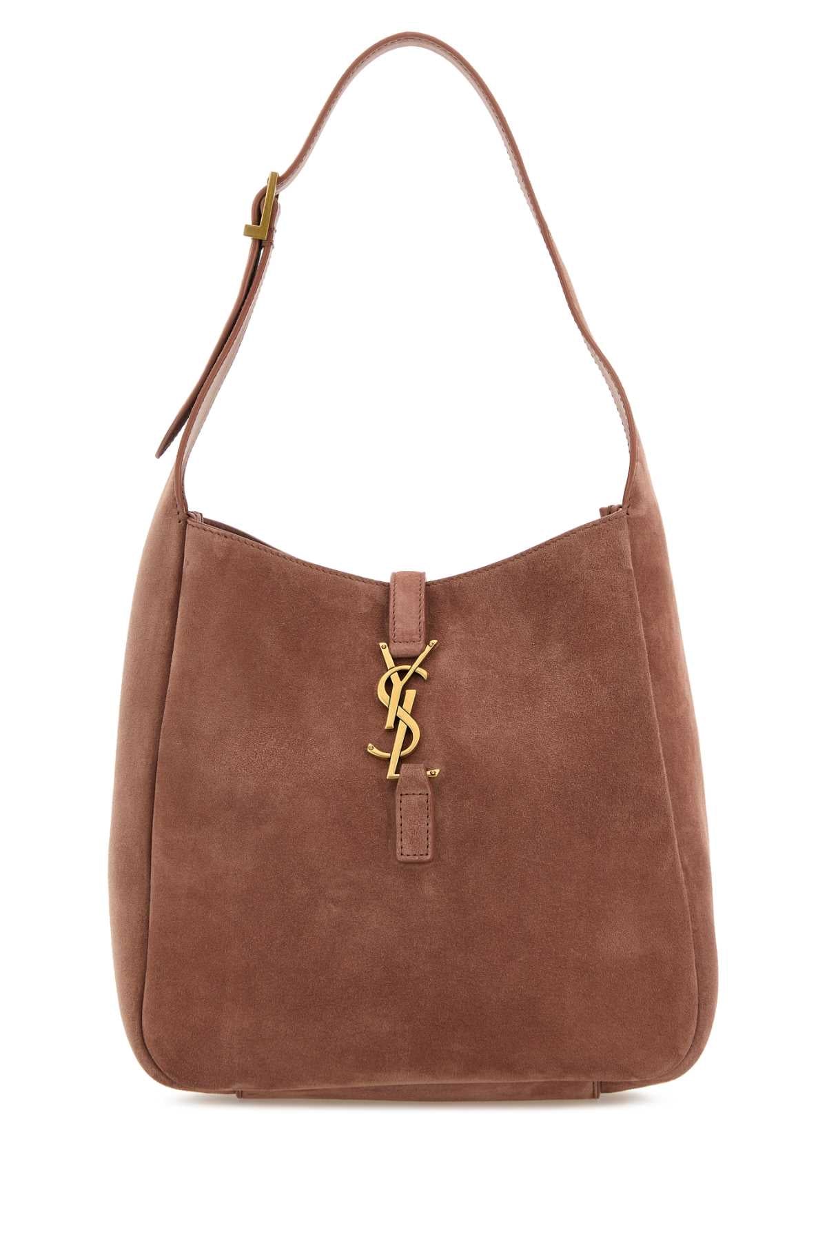 SAINT LAURENT YSL BO MNG S LE 5A7 For Women Exterior: 100% Suede Finishing: Antiqued golden metal