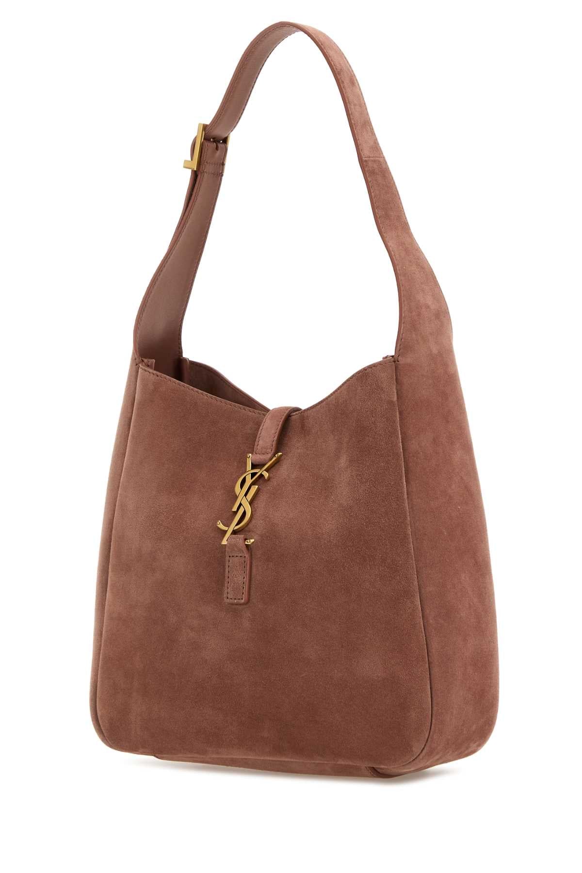 SAINT LAURENT YSL BO MNG S LE 5A7 For Women Exterior: 100% Suede Finishing: Antiqued golden metal