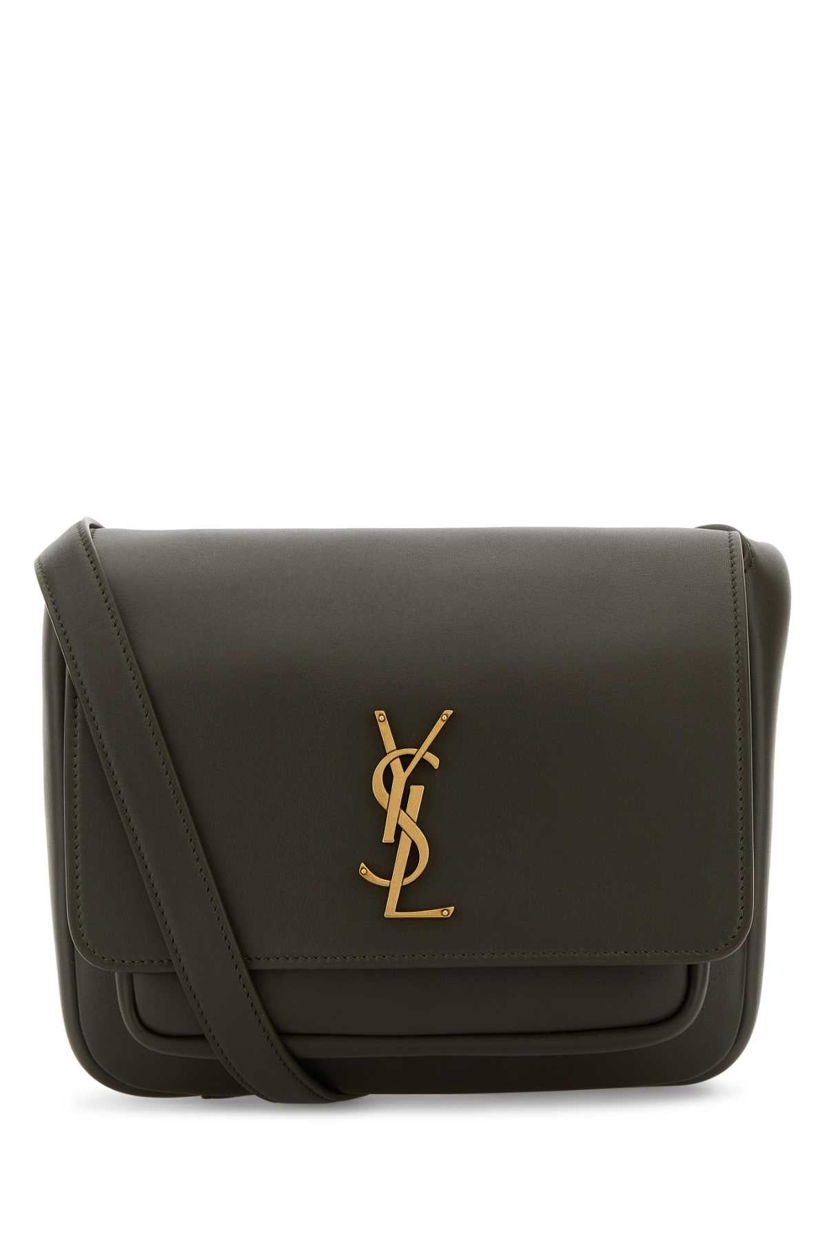 SAINT LAURENT YSL BO NEW NIKI For Women Exterior: 100% Calf Lining: 100% Suede Finishing: Antiqued golden metal