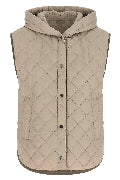 Diamond-shaped vest
