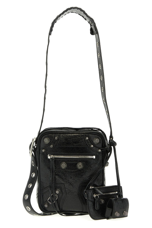BALENCIAGA 'Le Cagole Men' crossbody bag For Men 100% lamb leather