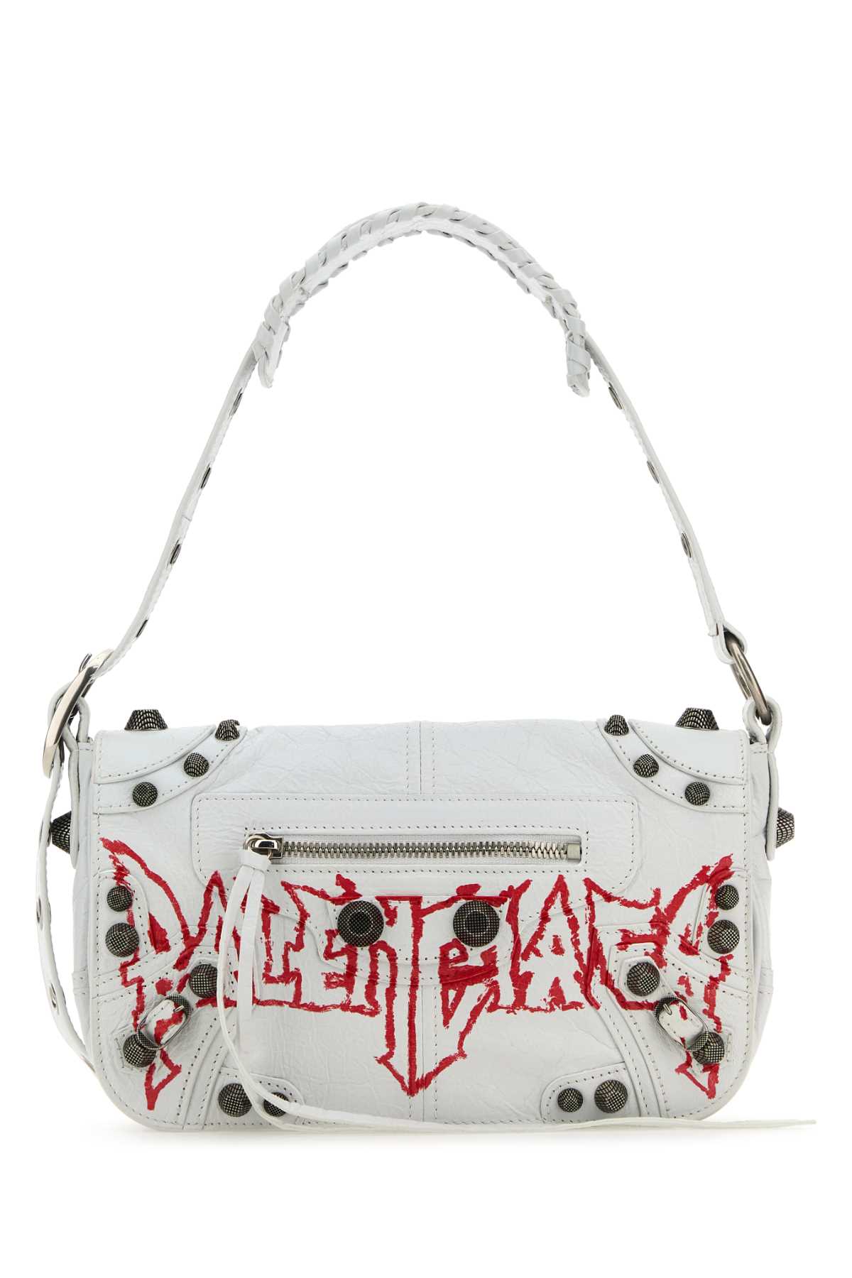 BALENCIAGA BORSA For Men Exterior: 100% Lamb Lining: 100% Lamb Finishing: Antiqued silver metal