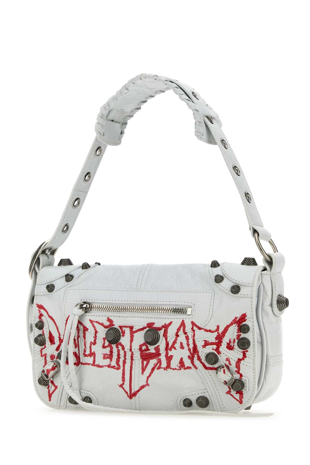 BALENCIAGA BORSA For Men Exterior: 100% Lamb Lining: 100% Lamb Finishing: Antiqued silver metal