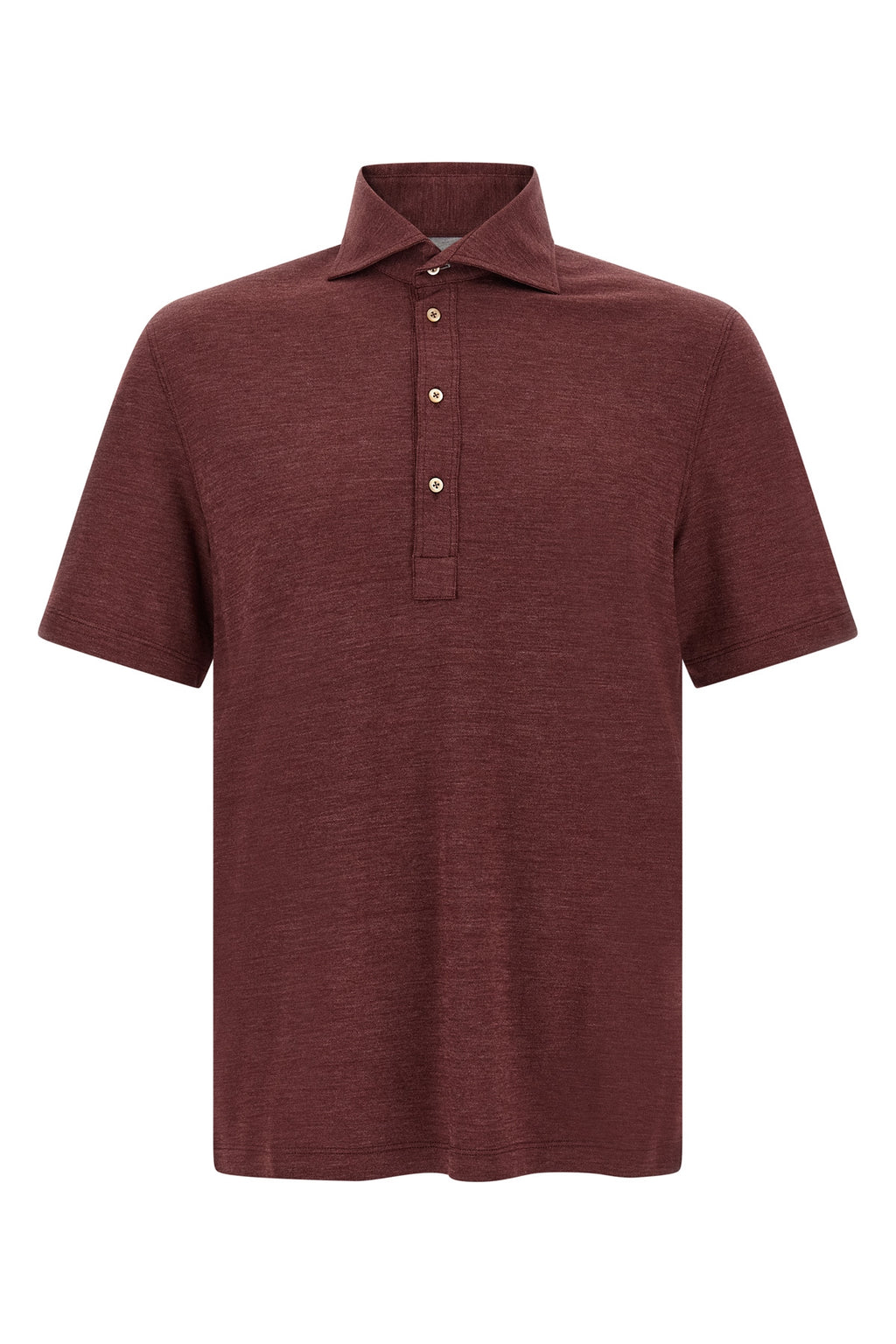 French collar polo shirt