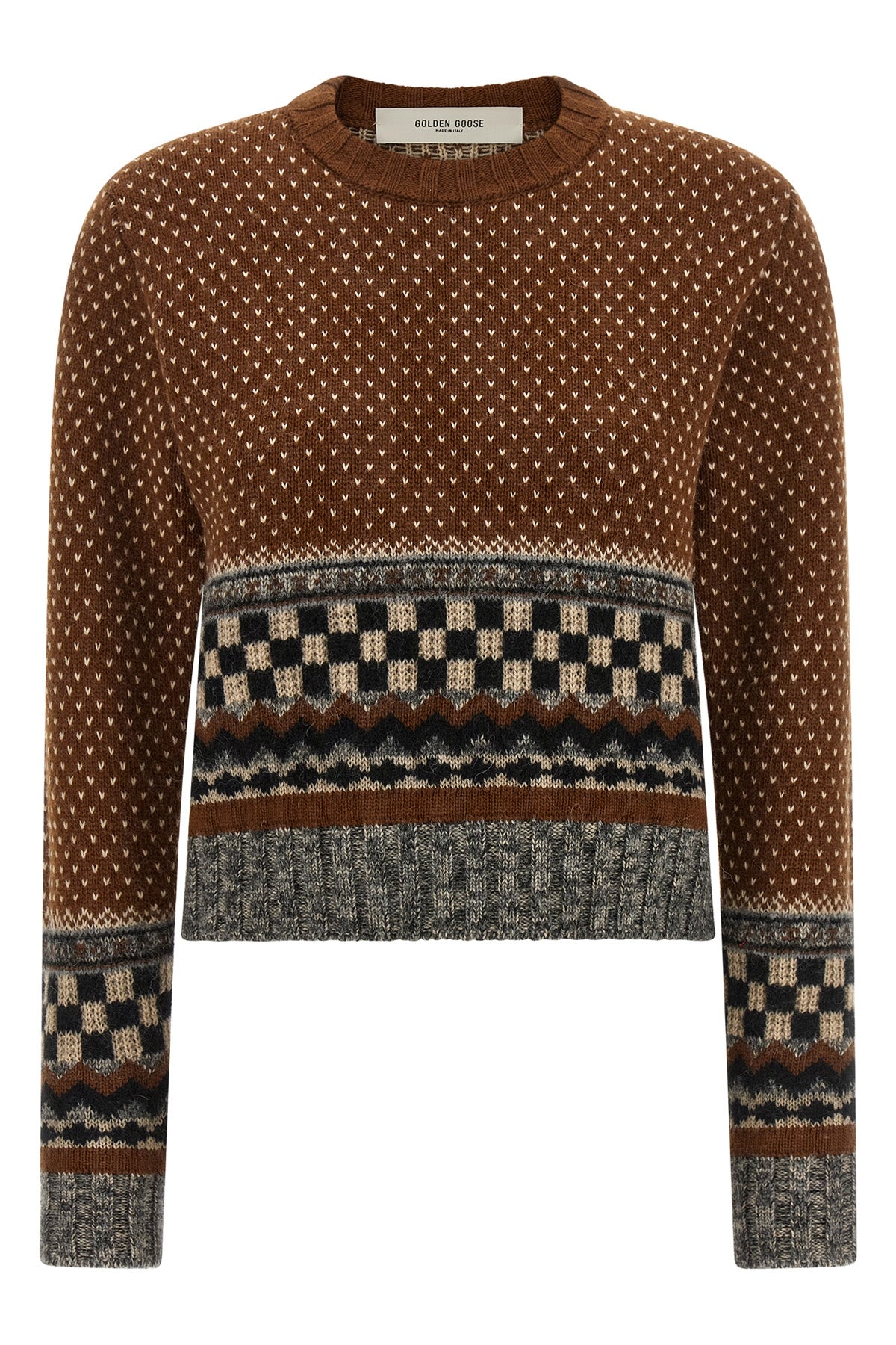 'Journey' jacquard sweater