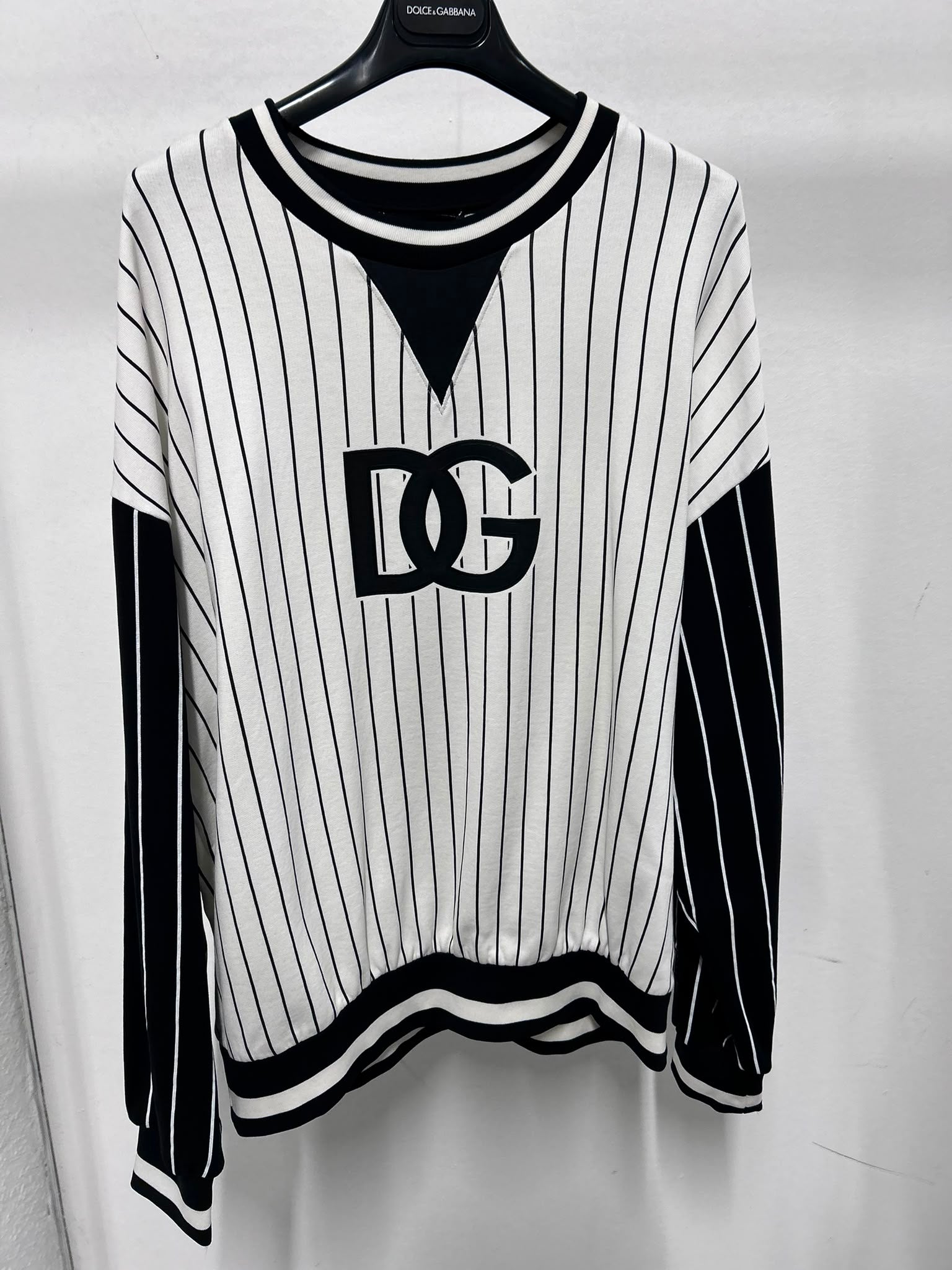 DG Logo Pinstripe Sweatshirt