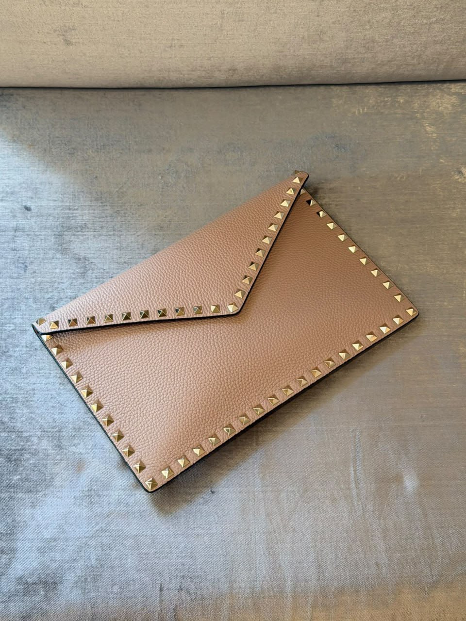 Rockstud Envelope Clutch