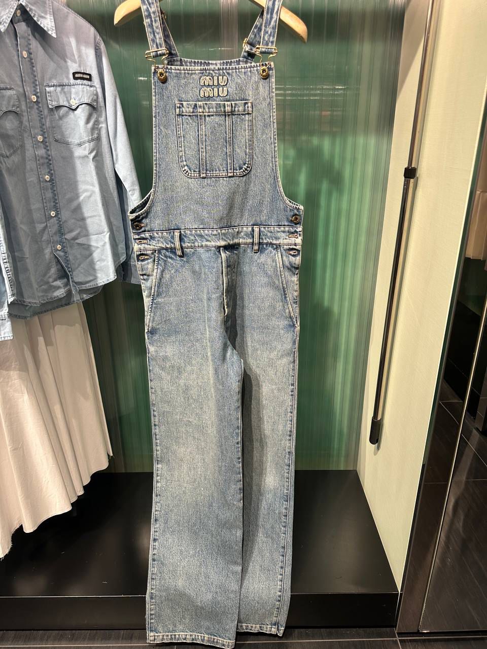 Denim Overalls