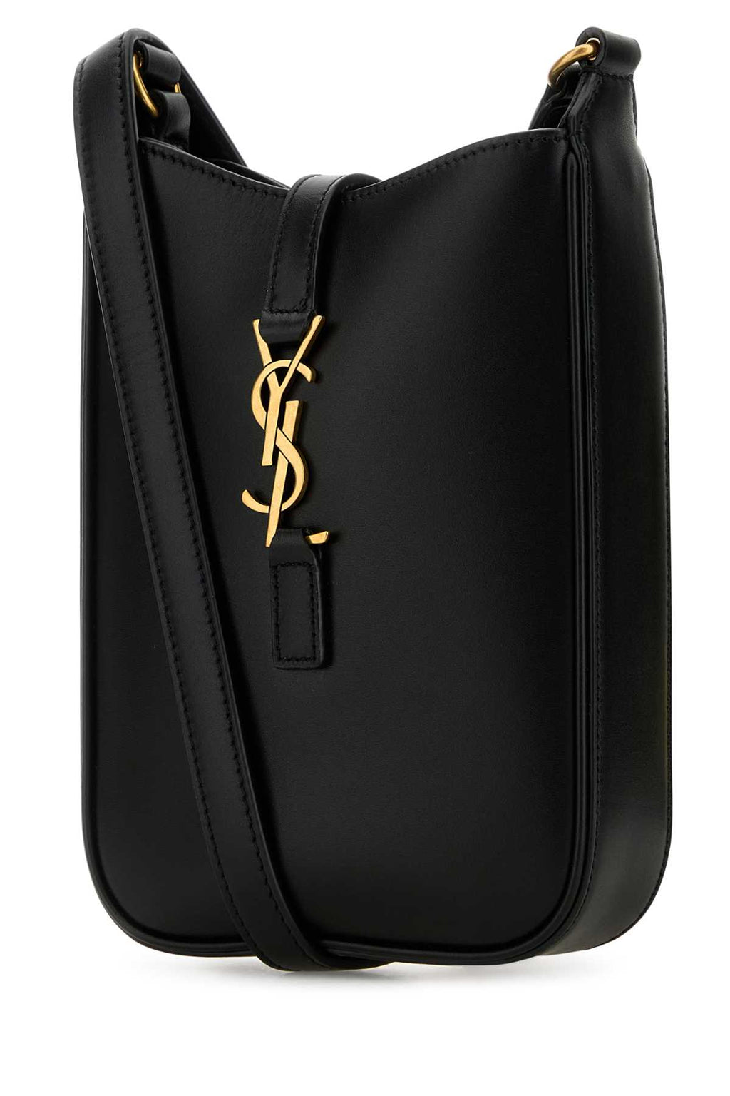 SAINT LAURENT YSL POUCH CROSSB.5A7 For Women Exterior: 100% Calf Finishing: Antiqued golden metal