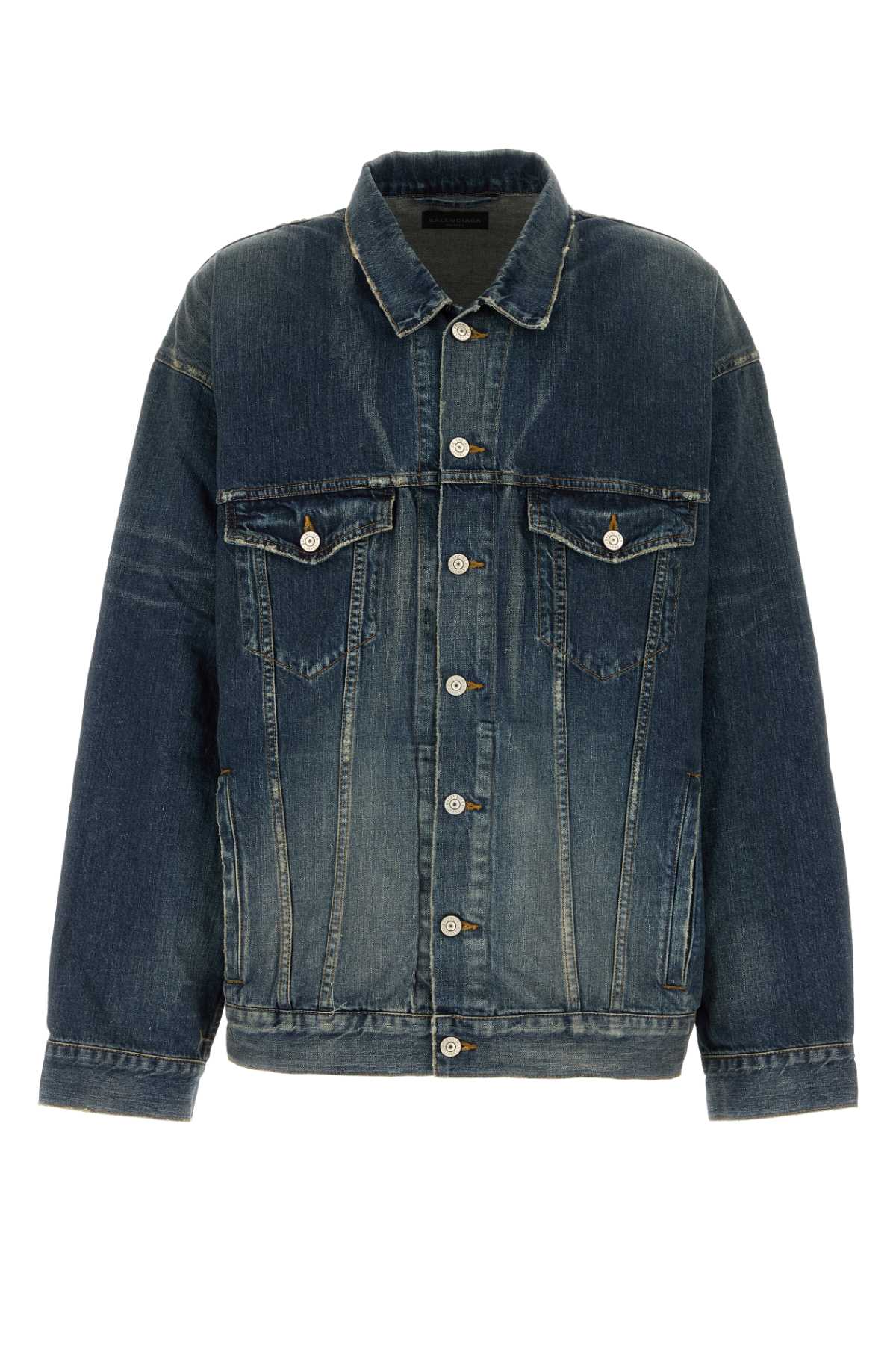 BALENCIAGA OVERSIZED JACKET For Men Exterior: 100% Cotton