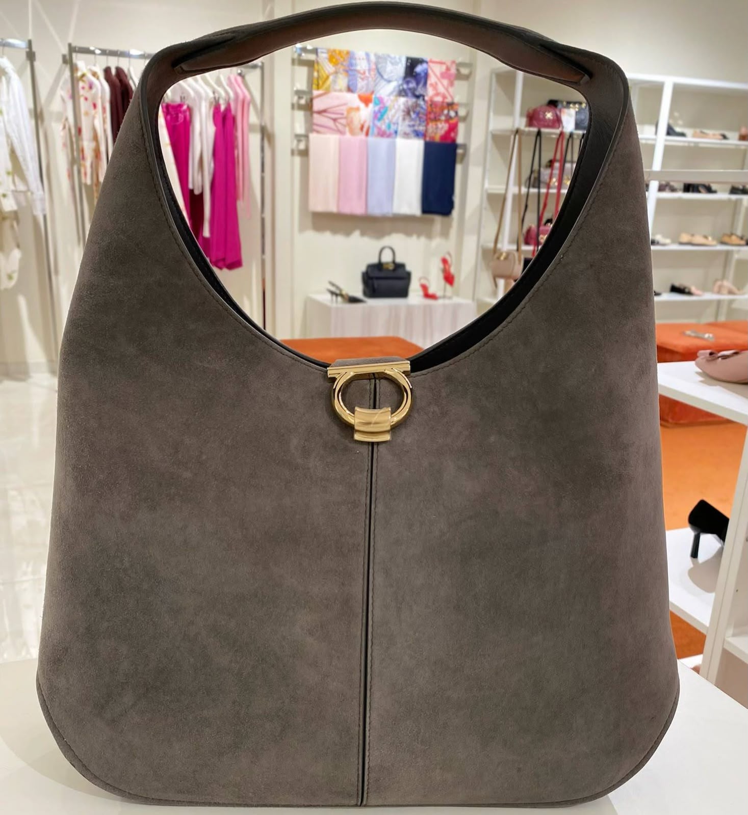 Ferragamo Hug Hobo Bag