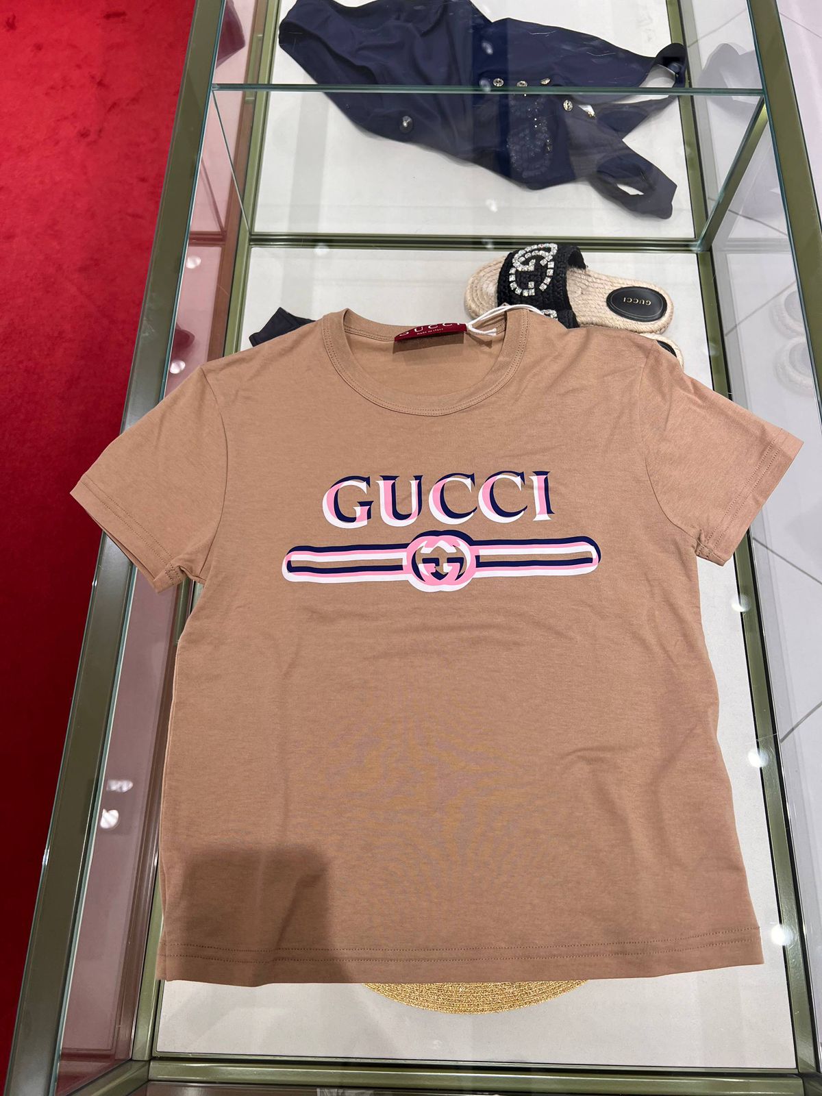 Gucci Logo Cotton T-Shirt