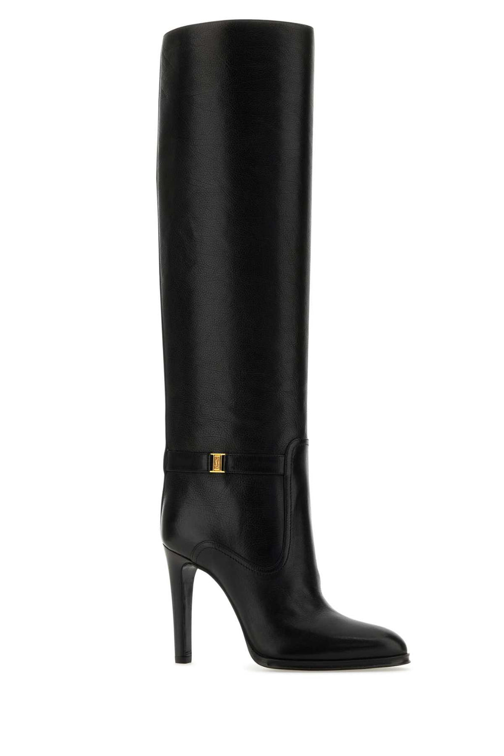 SAINT LAURENT DIANE 100 BOOT For Women Exterior: 100% Calf Interior: 100% Leather Sole: Leather