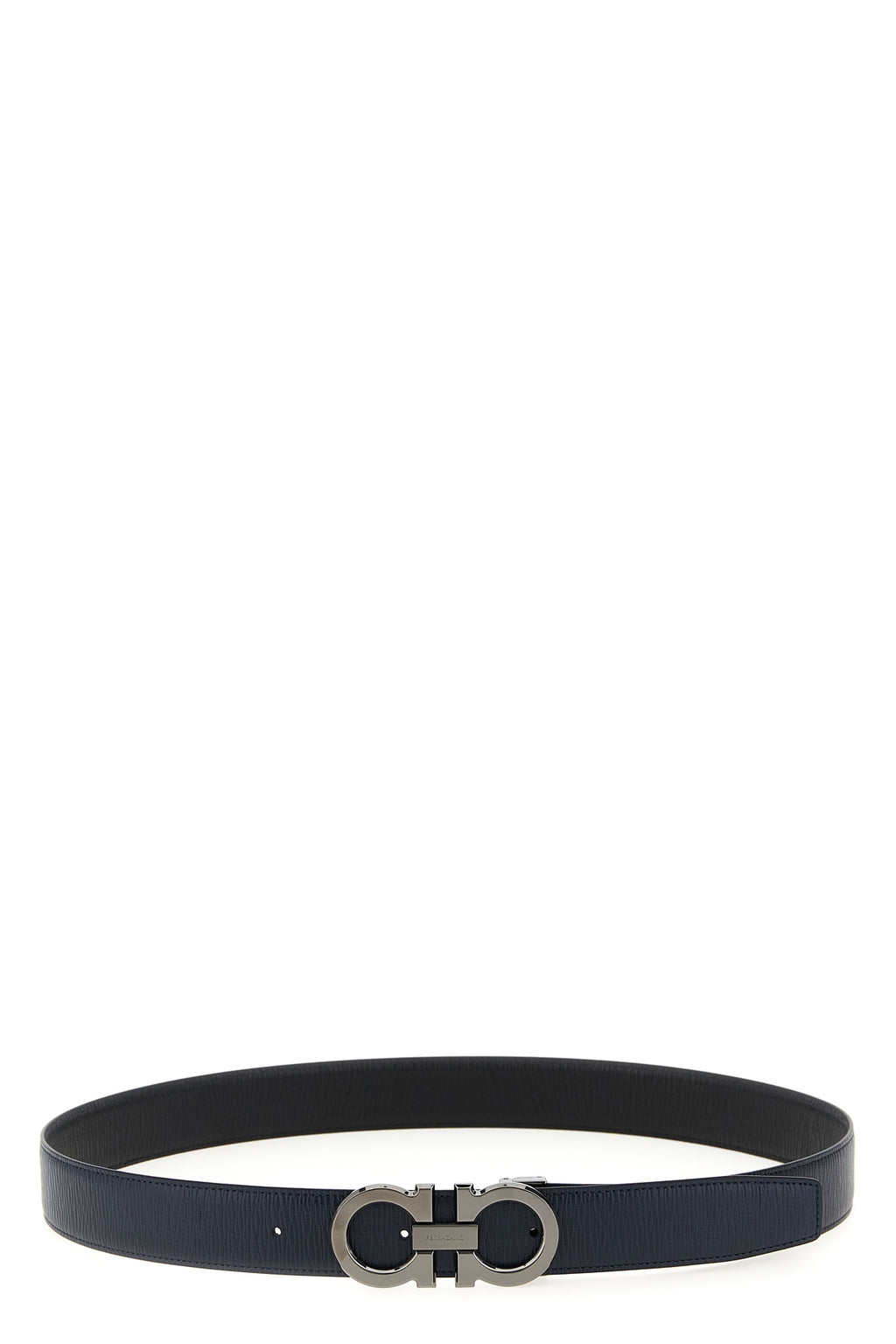FERRAGAMO 'Gancini' reversible belt For Men 100% calfskin leather (Bos Taurus)