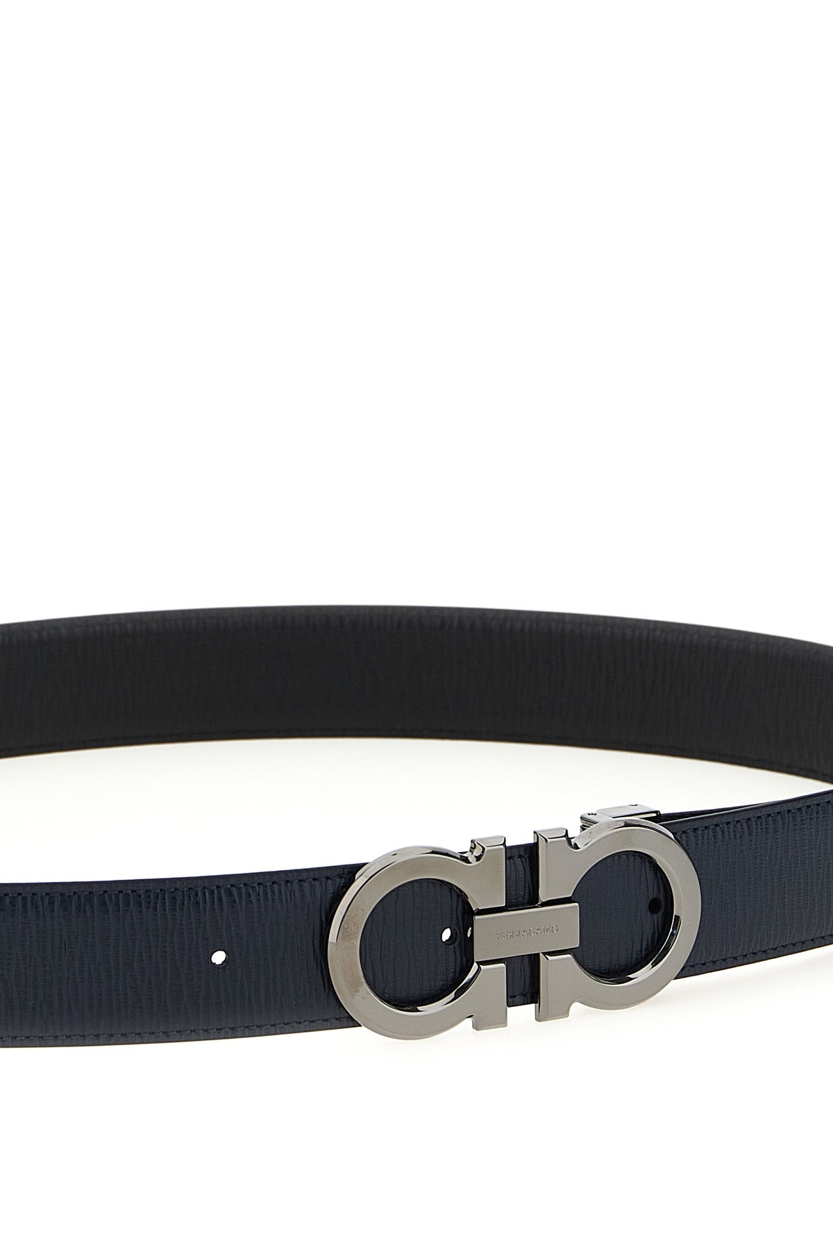 FERRAGAMO 'Gancini' reversible belt For Men 100% calfskin leather (Bos Taurus)