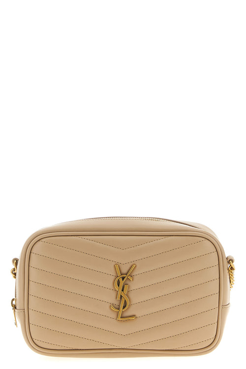 SAINT LAURENT 'Mini Lou' crossbody bag For Women 100% calfskin leather (Bos Taurus)