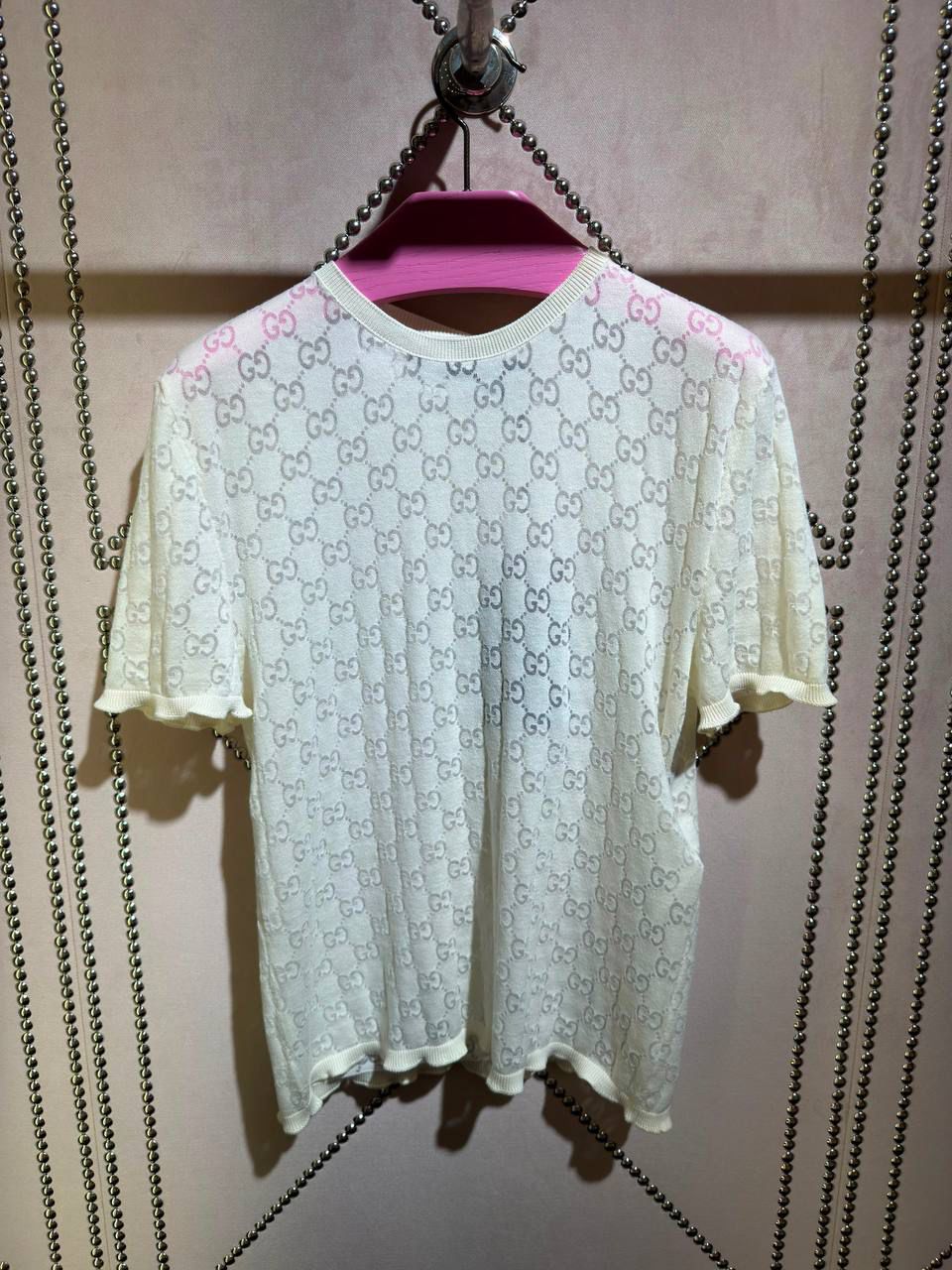 GG Monogram Knit T-Shirt