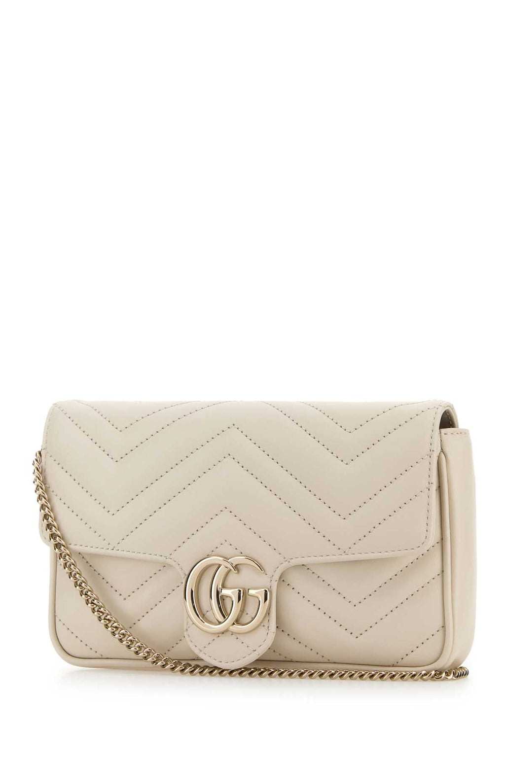 GUCCI WOMAN MINI BAG WITH REMOVABLE SHOULDER AND REMOVAB For Women Exterior: 100% Leather Lining: 100% Fabric Finishing: Platinum