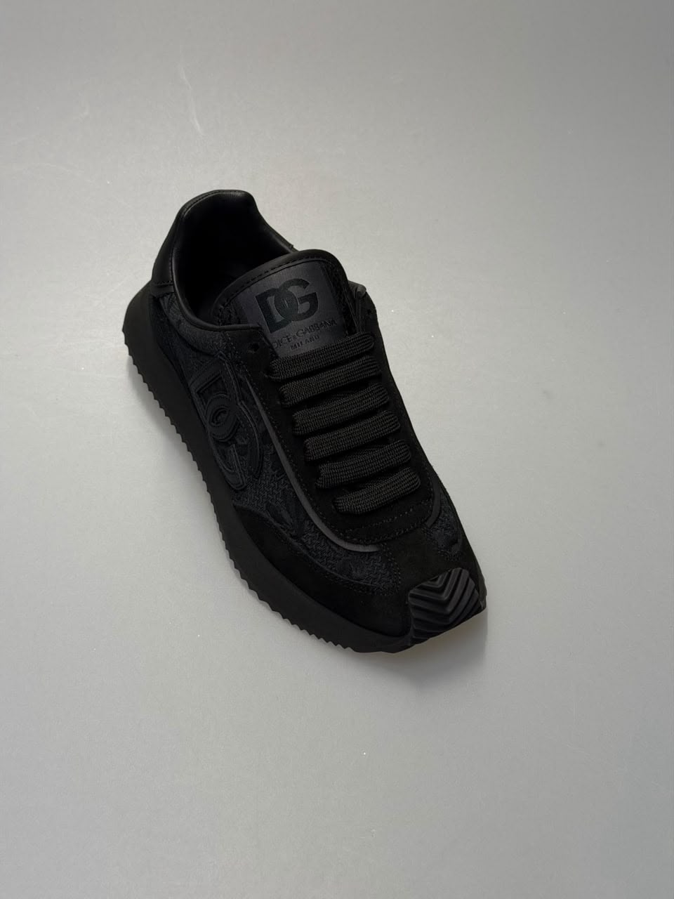 Daymaster sneakers in mixed materials with DG logo