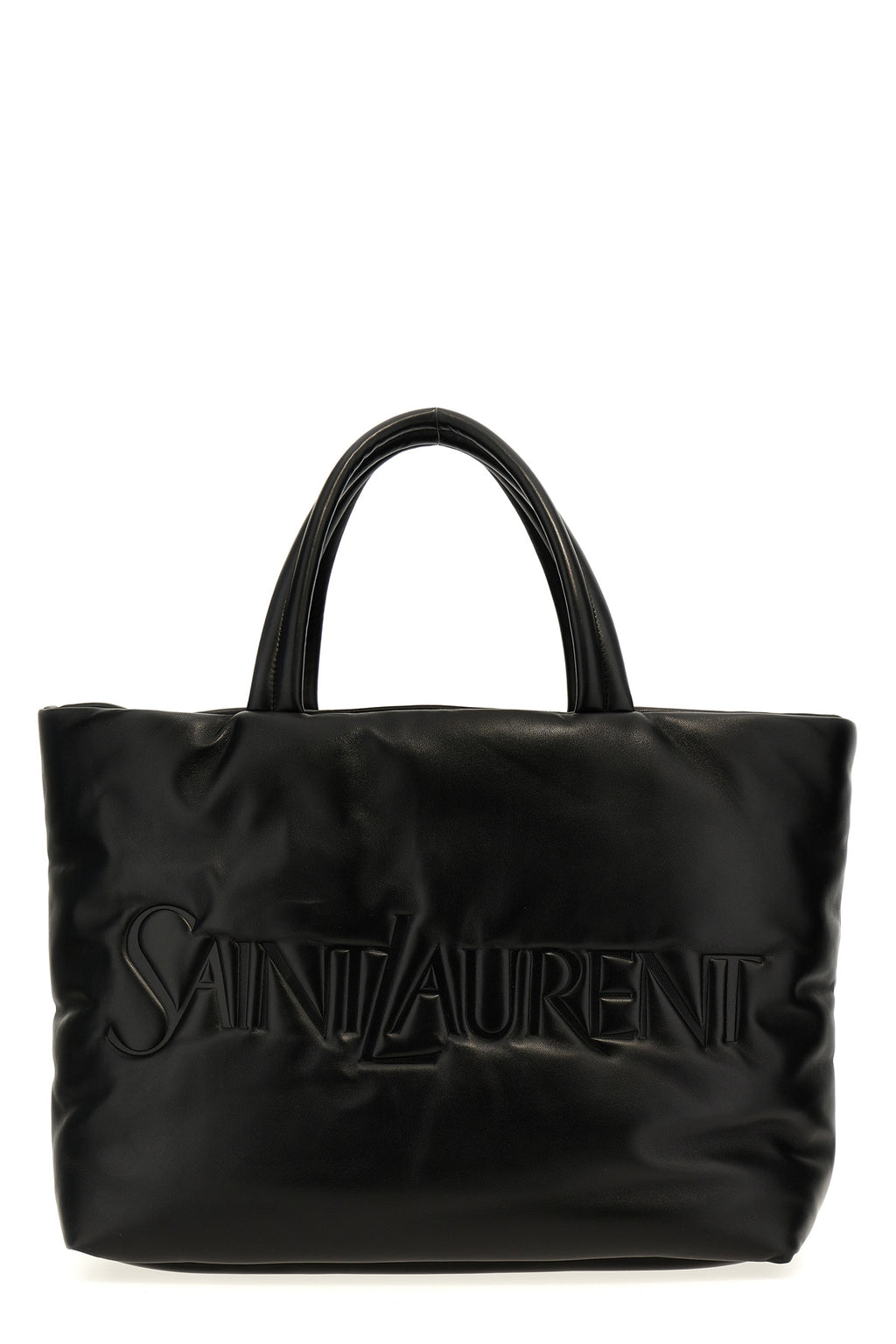 SAINT LAURENT 'Saint Laurent' shopping bag For Unisex 100% lamb leather (Ovis Aries)