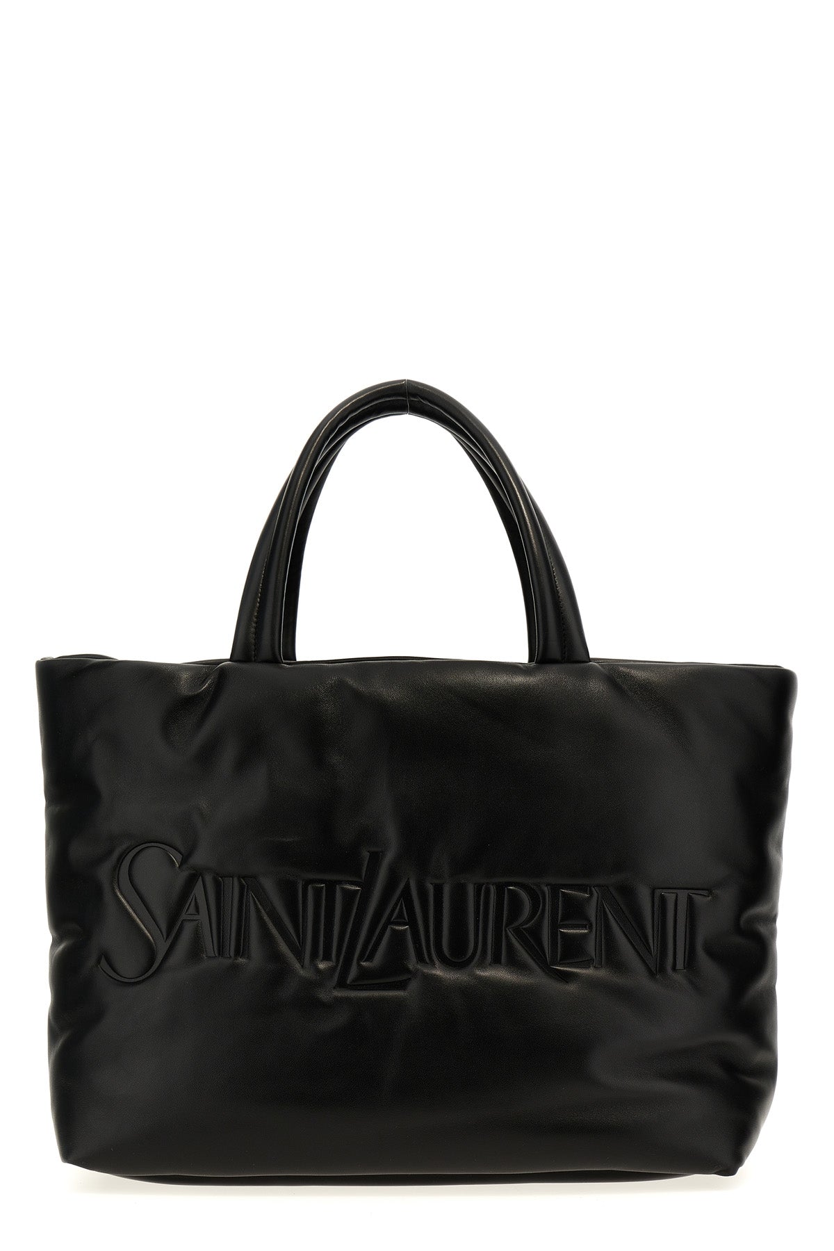 SAINT LAURENT 'Saint Laurent' shopping bag For Unisex 100% lamb leather (Ovis Aries)