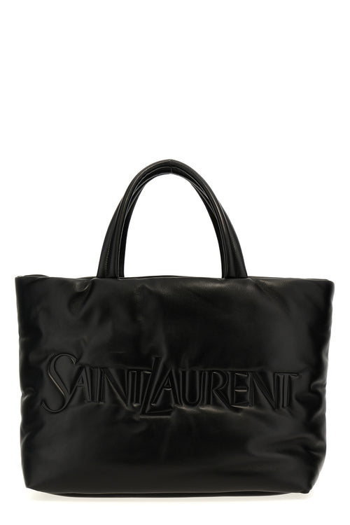 SAINT LAURENT 'Saint Laurent' shopping bag For Unisex 100% lamb leather (Ovis Aries)