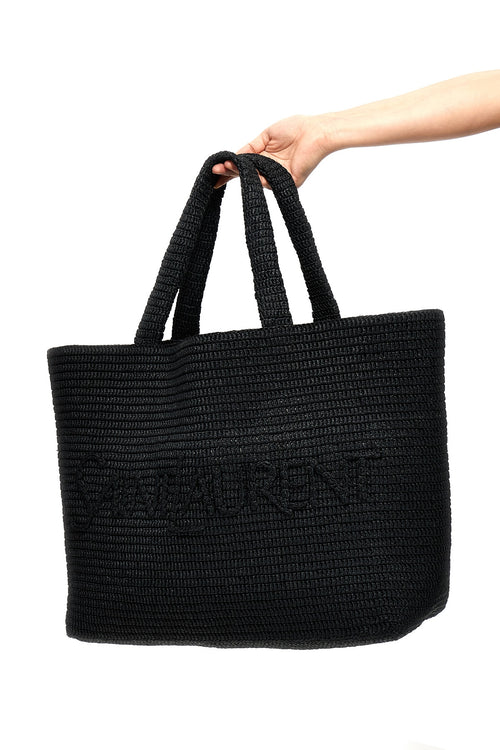 SAINT LAURENT 'Rafia' tote bag For Unisex 100% viscose