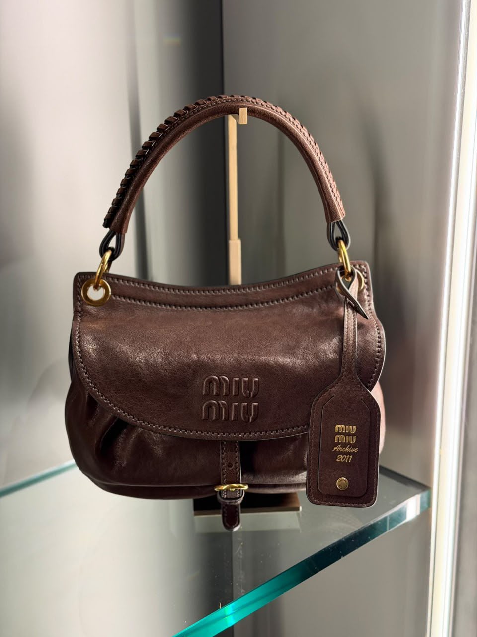 Archive 2011 Leather Hobo Bag