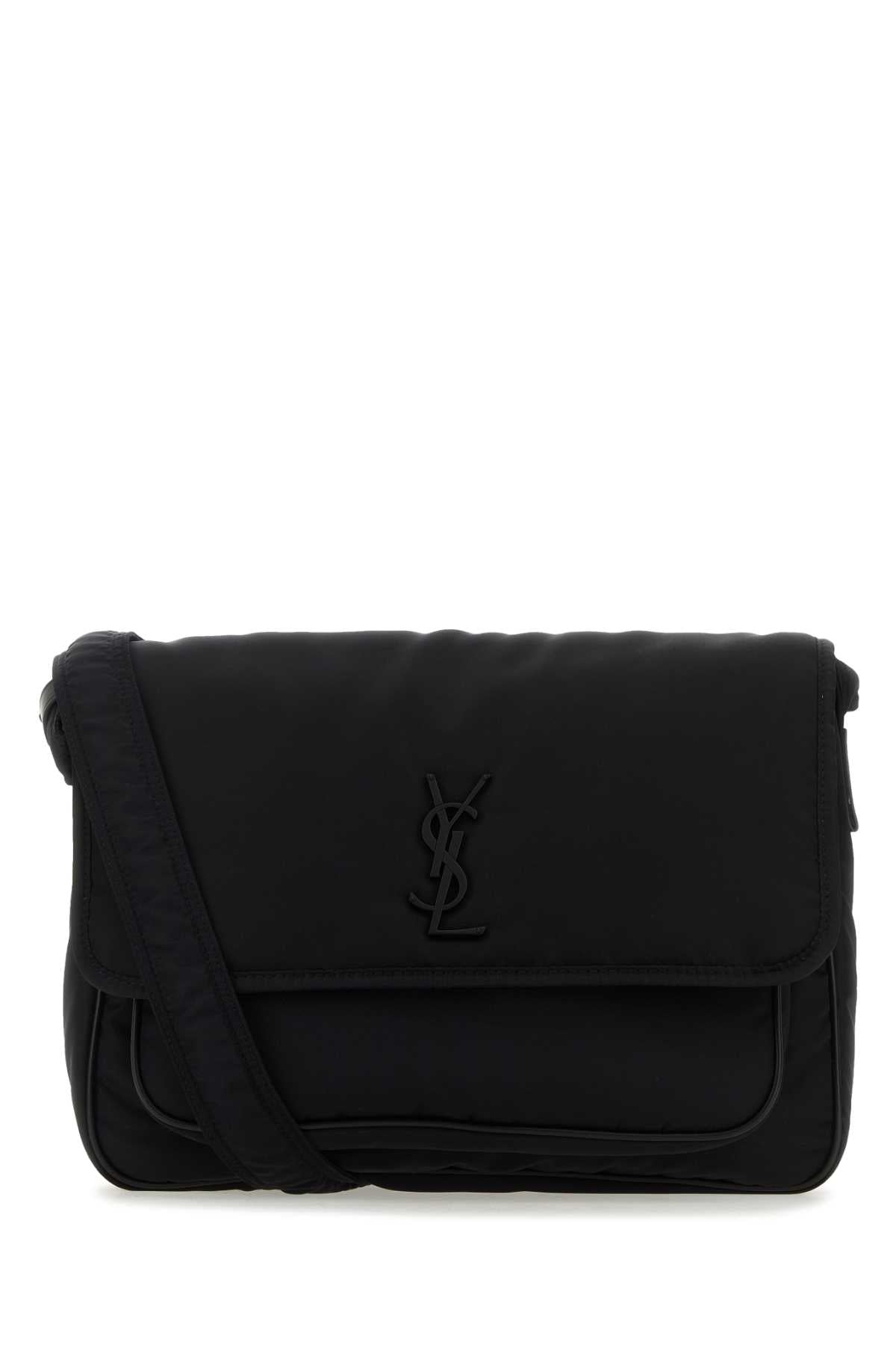SAINT LAURENT YSL BV NIKI MESSANGE For Men Exterior: 100% Nylon Lining: 100% Nylon Finishing: Enameled metal