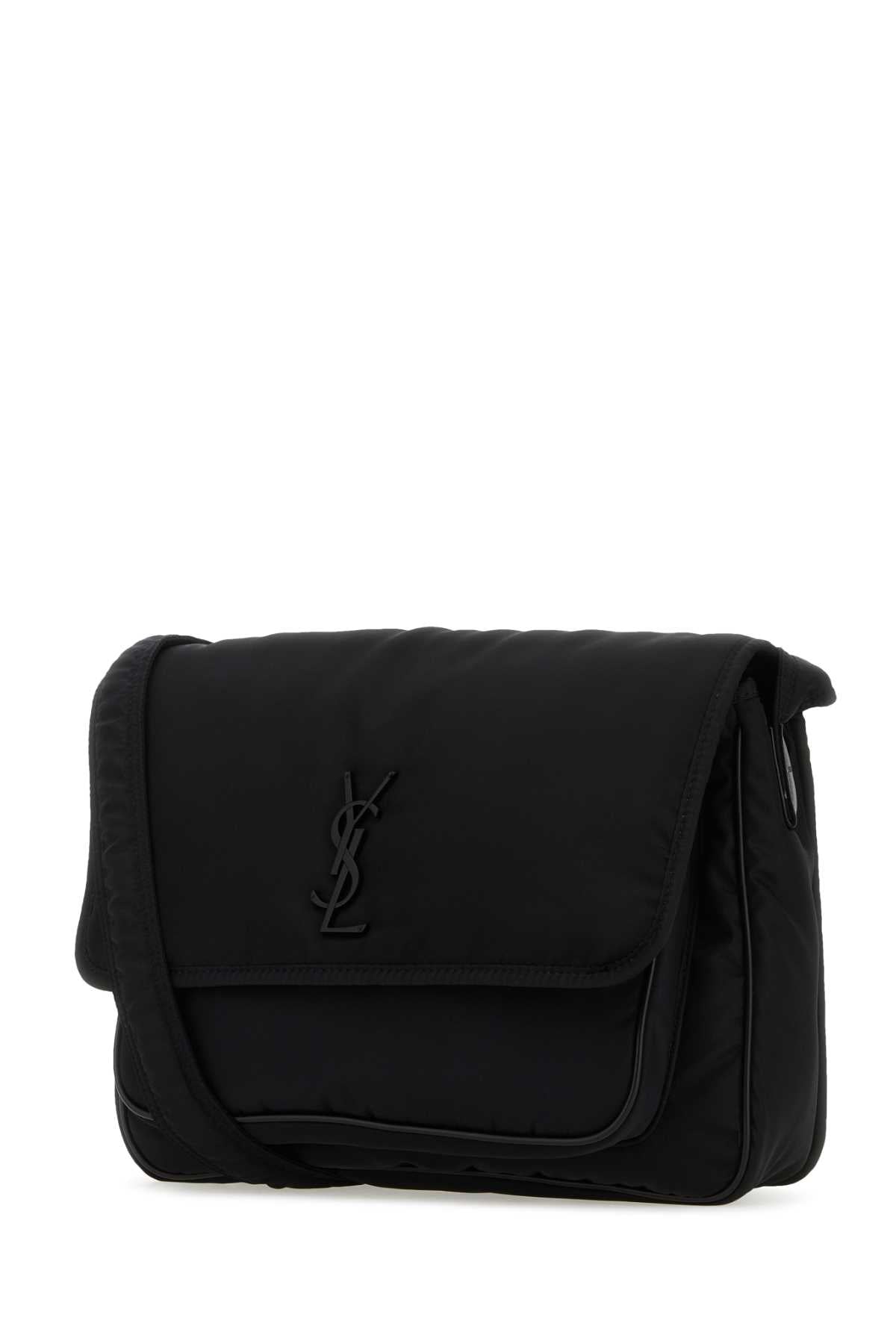 SAINT LAURENT YSL BV NIKI MESSANGE For Men Exterior: 100% Nylon Lining: 100% Nylon Finishing: Enameled metal