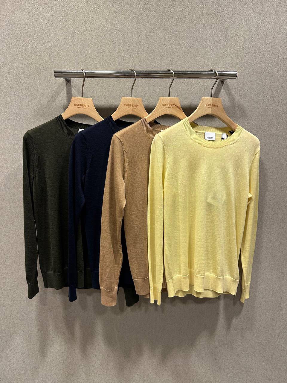 Crew-neck Merino Wool Sweater