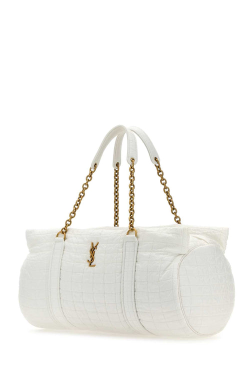 SAINT LAURENT BORSA For Women Exterior: 100% Fabric Lining: 100% Fabric Finishing: Antiqued golden metal