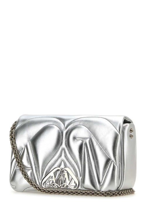 ALEXANDER MCQUEEN BORSA For Women Exterior: 100% Leather Lining: 100% Leather Finishing: Silver metal