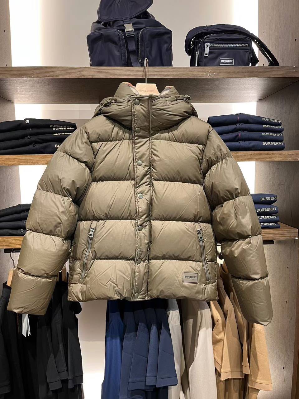 Detachable Hood Puffer Jacket