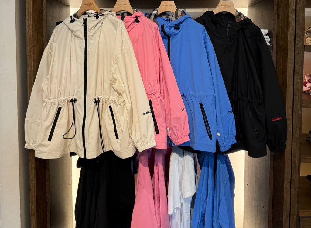 Logo Detail Hooded Jacket