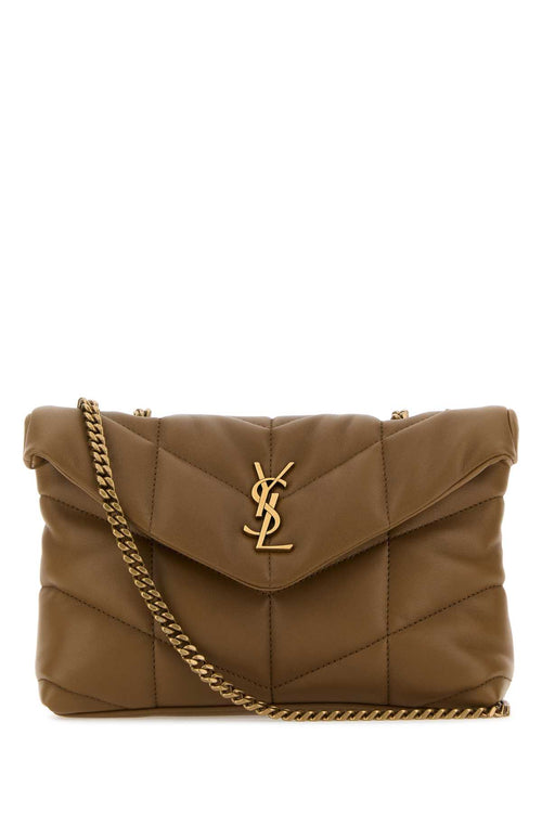 SAINT LAURENT BORSA For Women Exterior: 100% Nappa leather Lining: 100% Leather Finishing: Antiqued golden metal