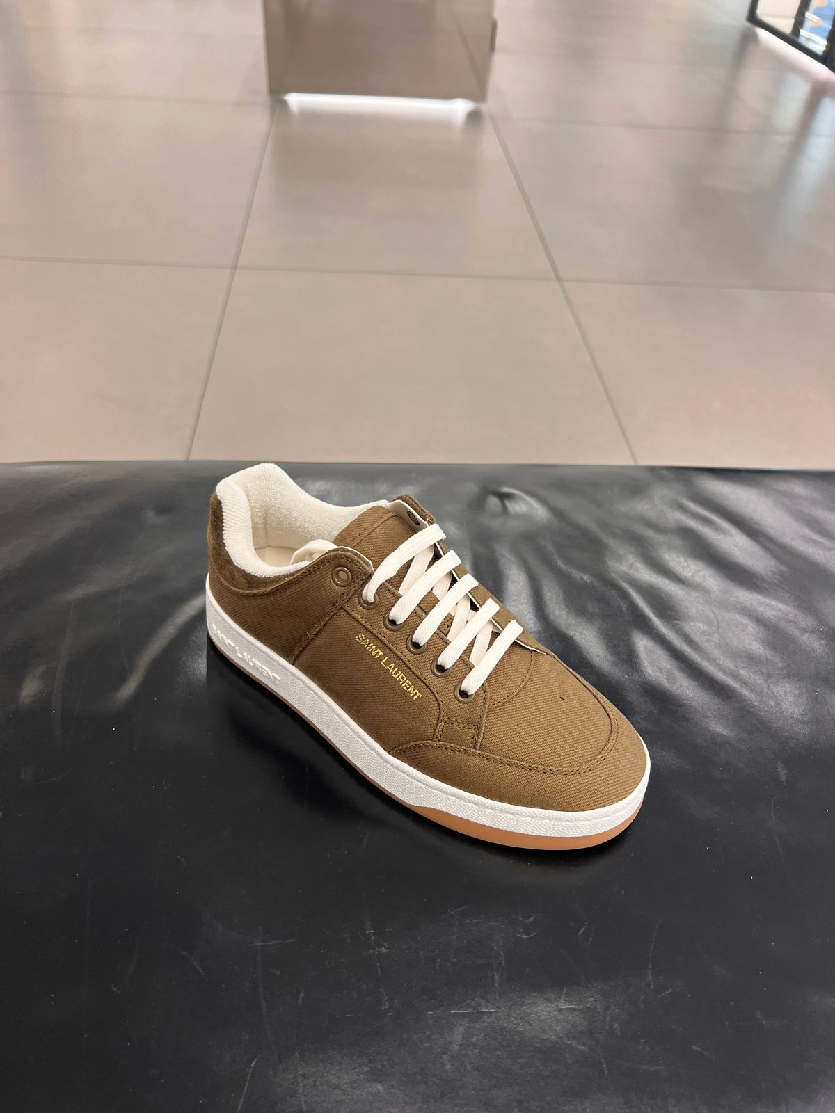 Saint Laurent Court Classic SL/06 Sneakers in Canvas