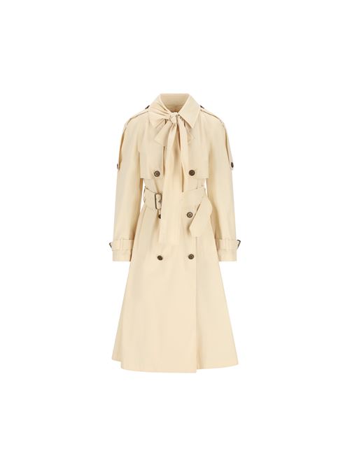 Trench realizzato in poliestere e cotone