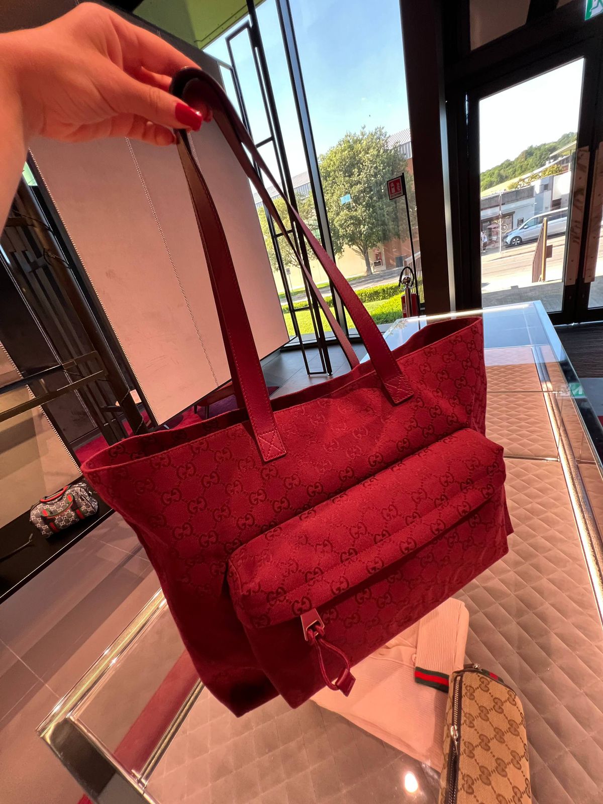 GG Canvas Tote Bag