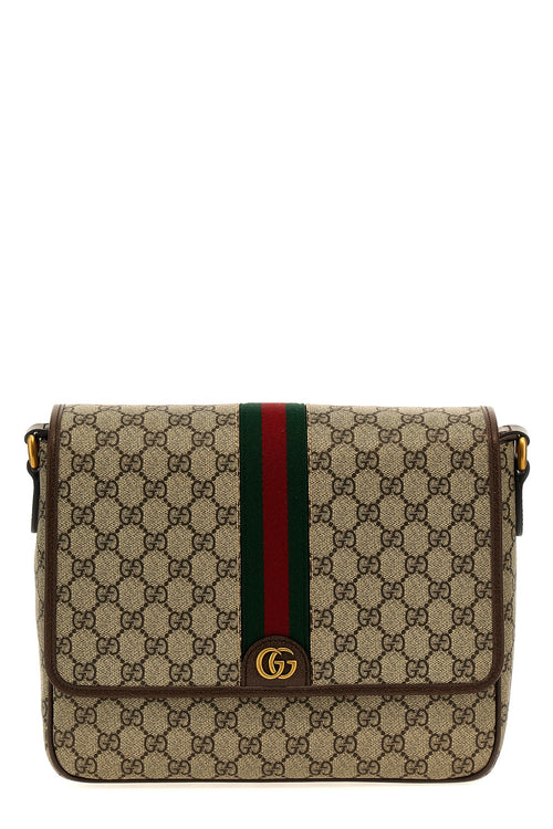 GUCCI 'Ophidia' medium shoulder bag For Men 60% polyurethane 20% cotton 20% polyester